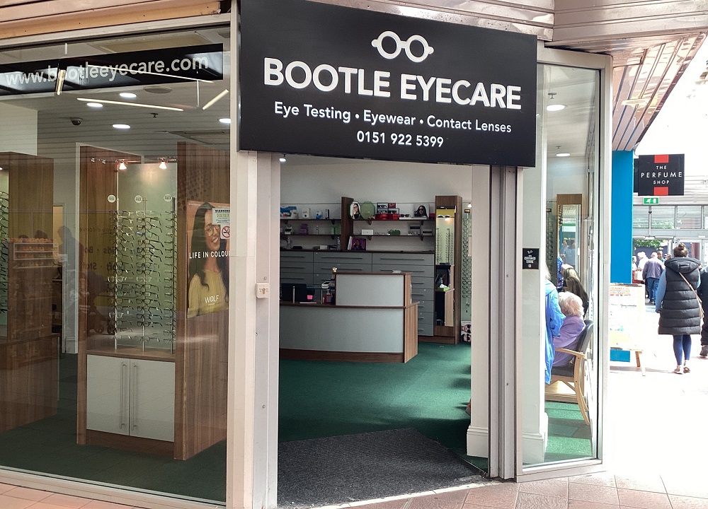 Bootle Eyecare Practice shop front