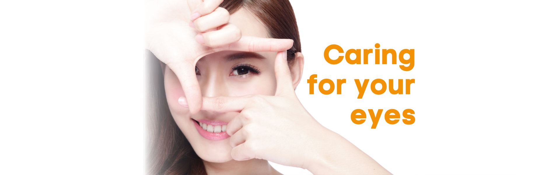 caring for your eyes banner