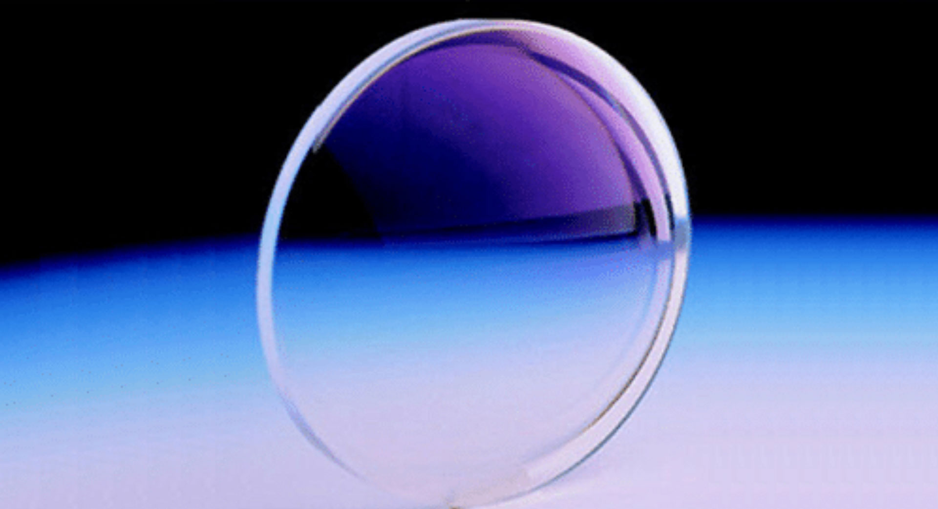 single vision lens blue coating